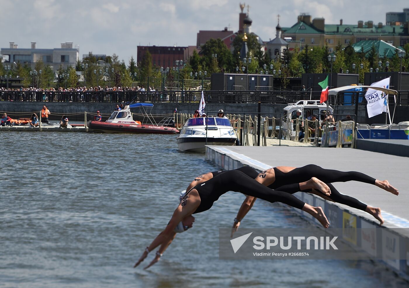 2015 FINA World Championships. Open water swimming. Teams