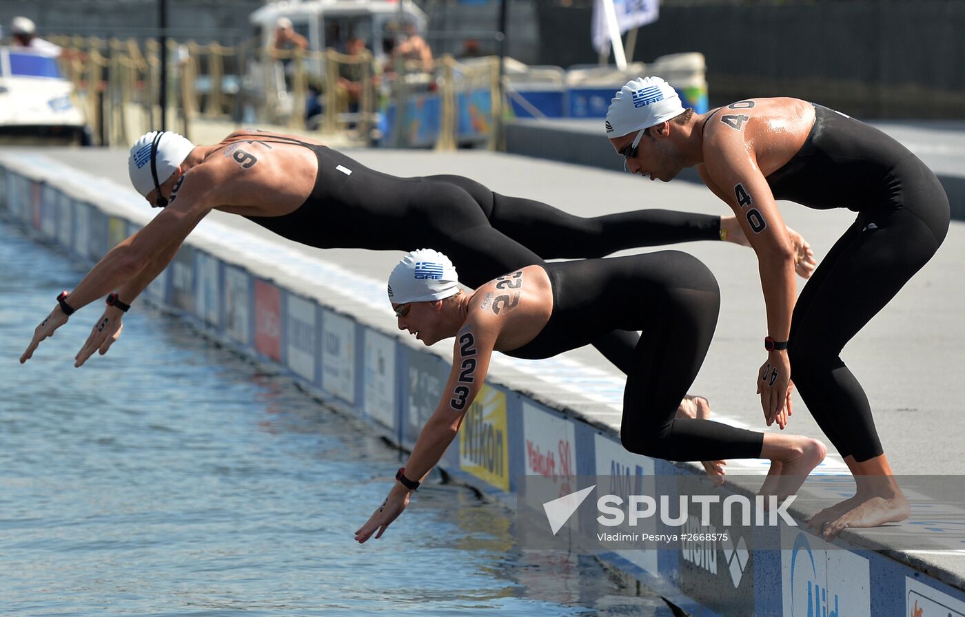 2015 FINA World Championships. Open water swimming. Teams