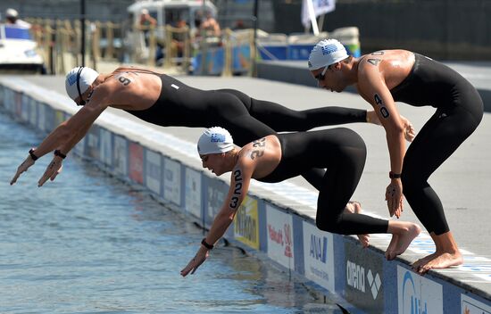 2015 FINA World Championships. Open water swimming. Teams