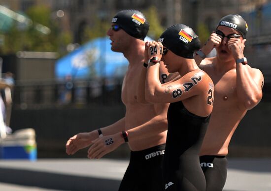 2015 FINA World Championships. Open water swimming. Teams