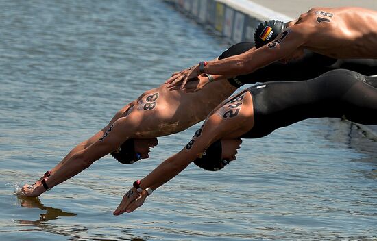 2015 FINA World Championships. Open water swimming. Teams