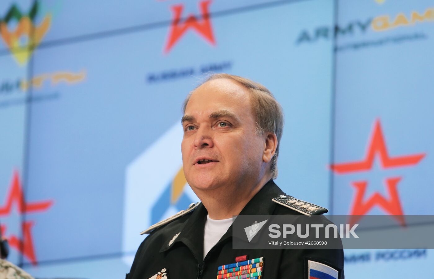 News conference by Russian Deputy Defense Minister Anatoly Antonov