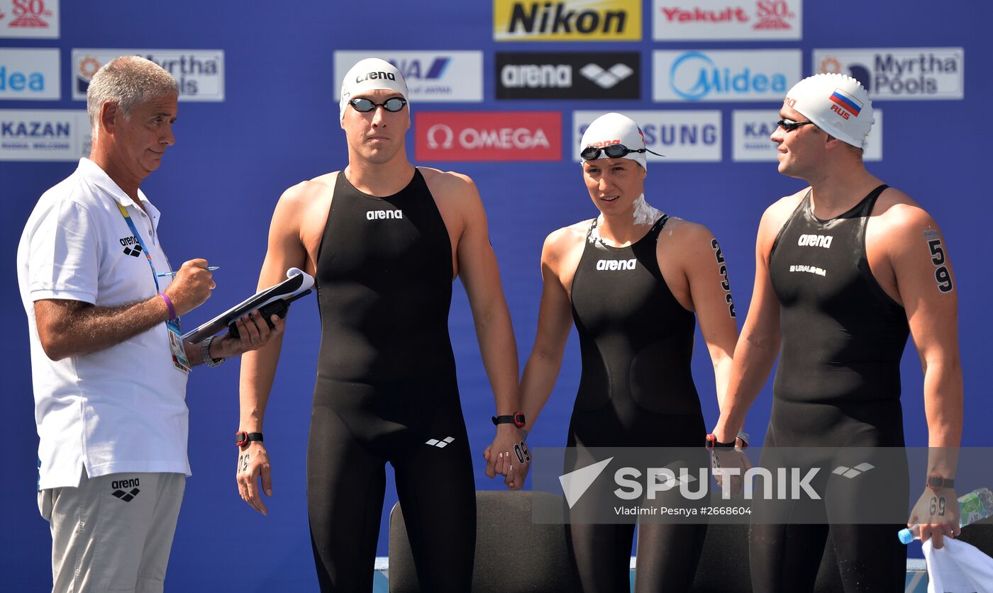 2015 FINA World Championships. Open water swimming. Teams