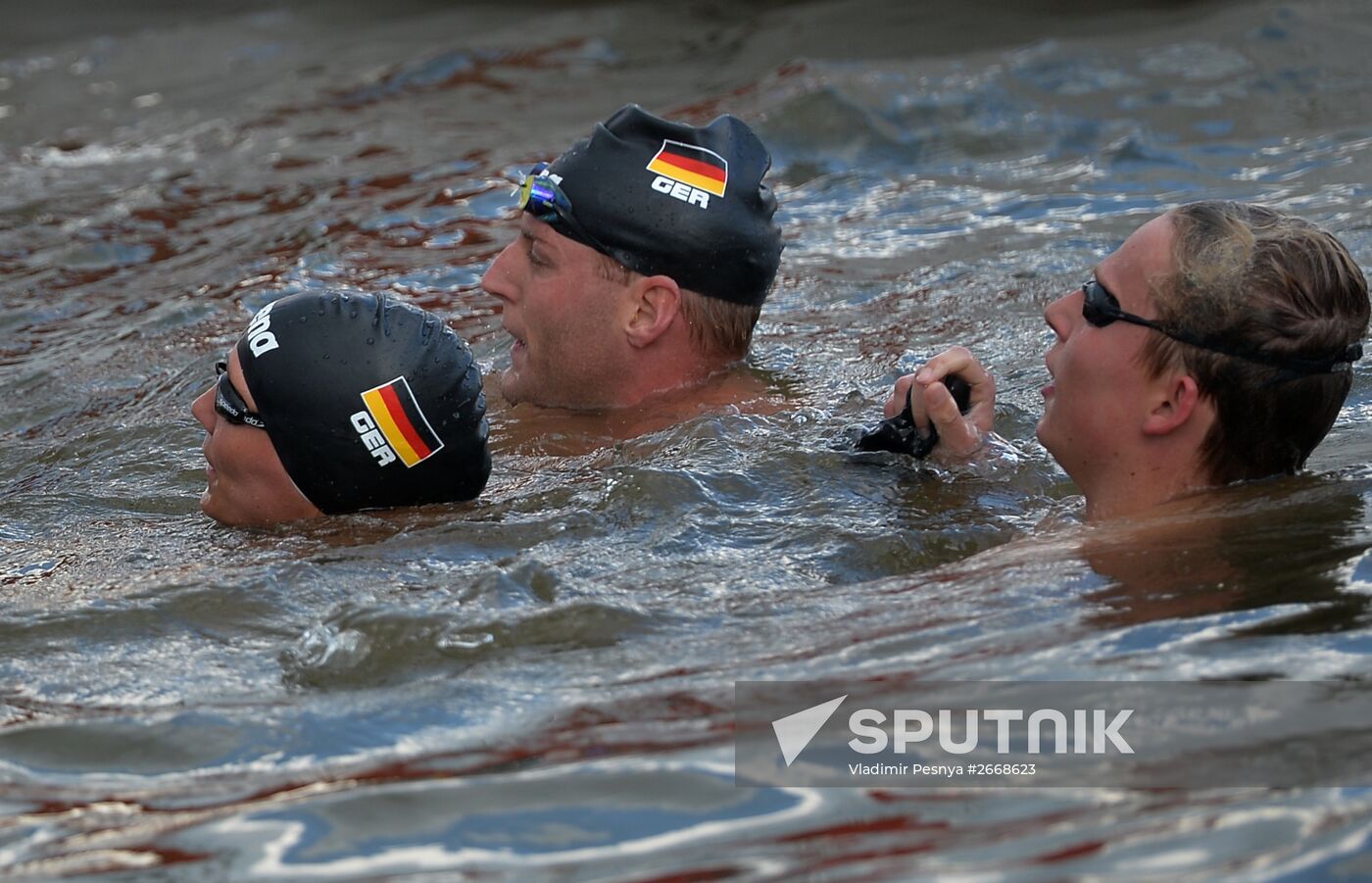 2015 FINA World Championships. Open water swimming. Teams