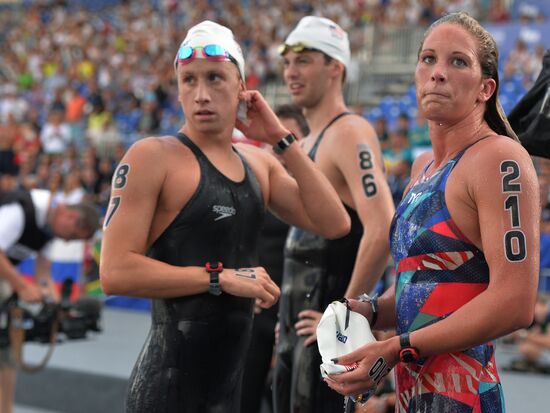 2015 FINA World Championships. Open water swimming. Teams
