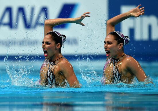2015 FINA World Championships. Synchronized swimming. Women's duet final