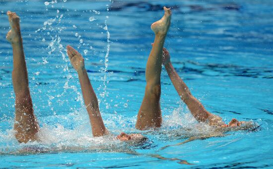 2015 FINA World Championships. Synchronized swimming. Women's duet final