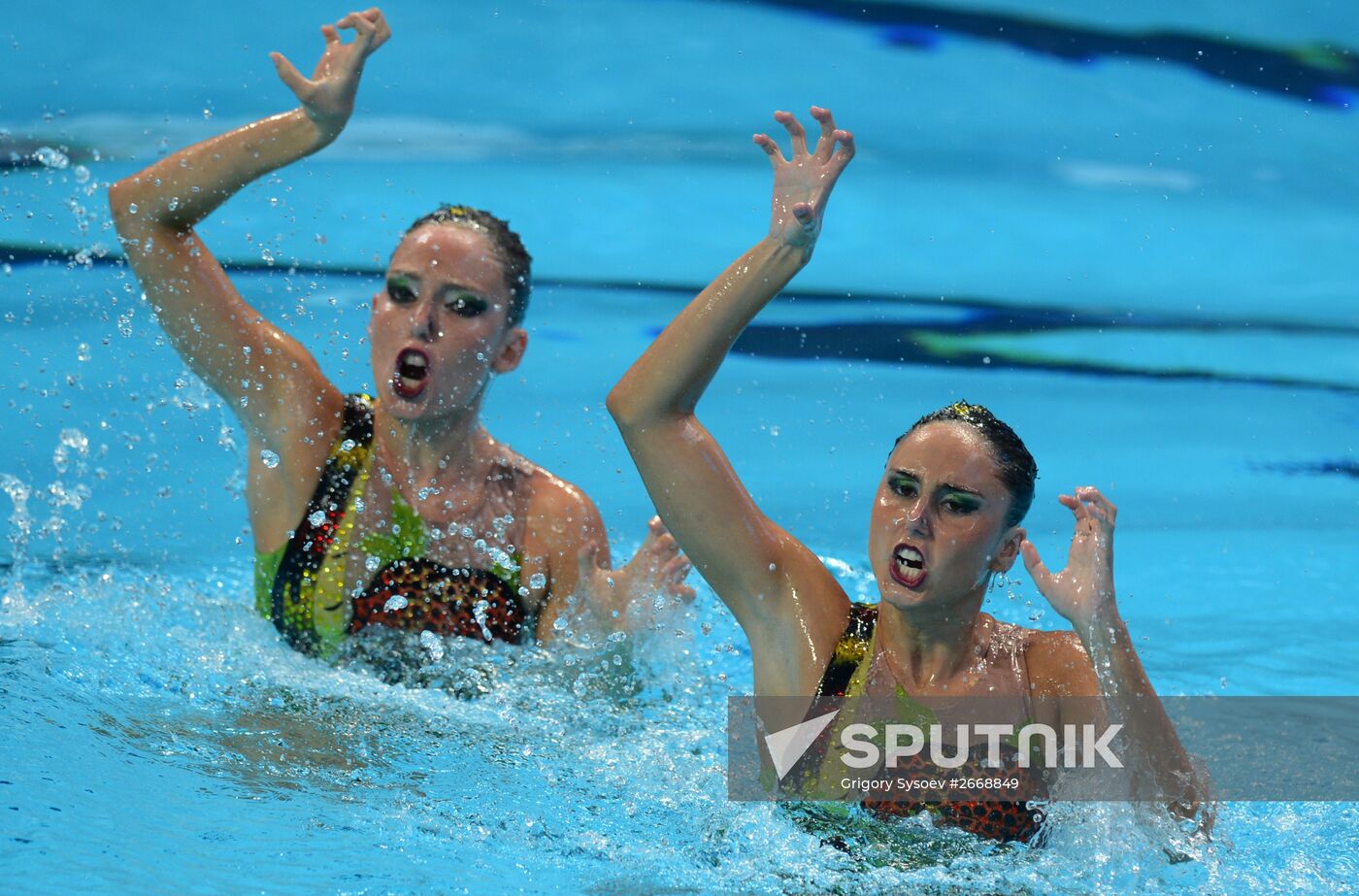 2015 FINA World Championships. Synchronized swimming. Women's duet final