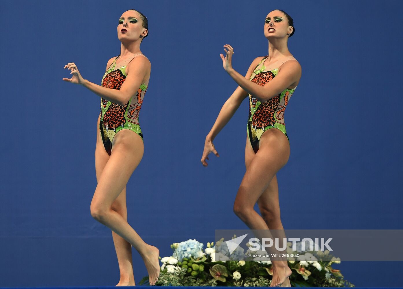 2015 FINA World Championships. Synchronized swimming. Women's duet final