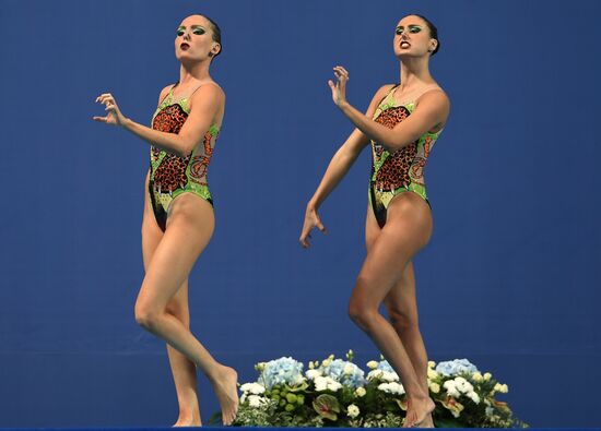 2015 FINA World Championships. Synchronized swimming. Women's duet final