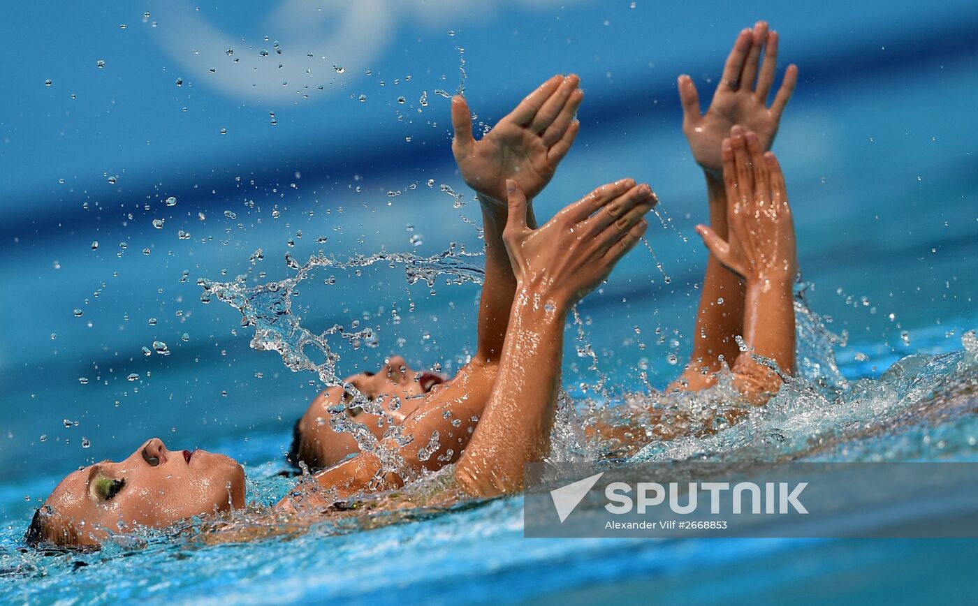2015 FINA World Championships. Synchronized swimming. Women's duet final