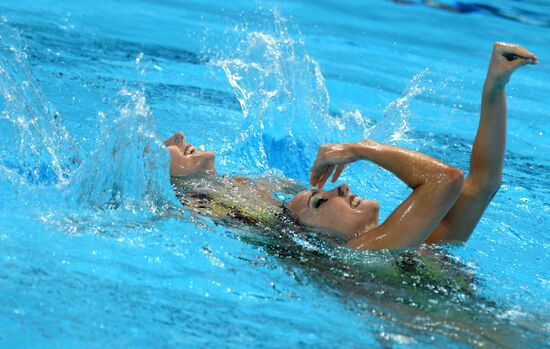 2015 FINA World Championships. Synchronized swimming. Women's duet final