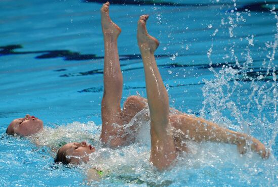 2015 FINA World Championships. Synchronized swimming. Women's duet final