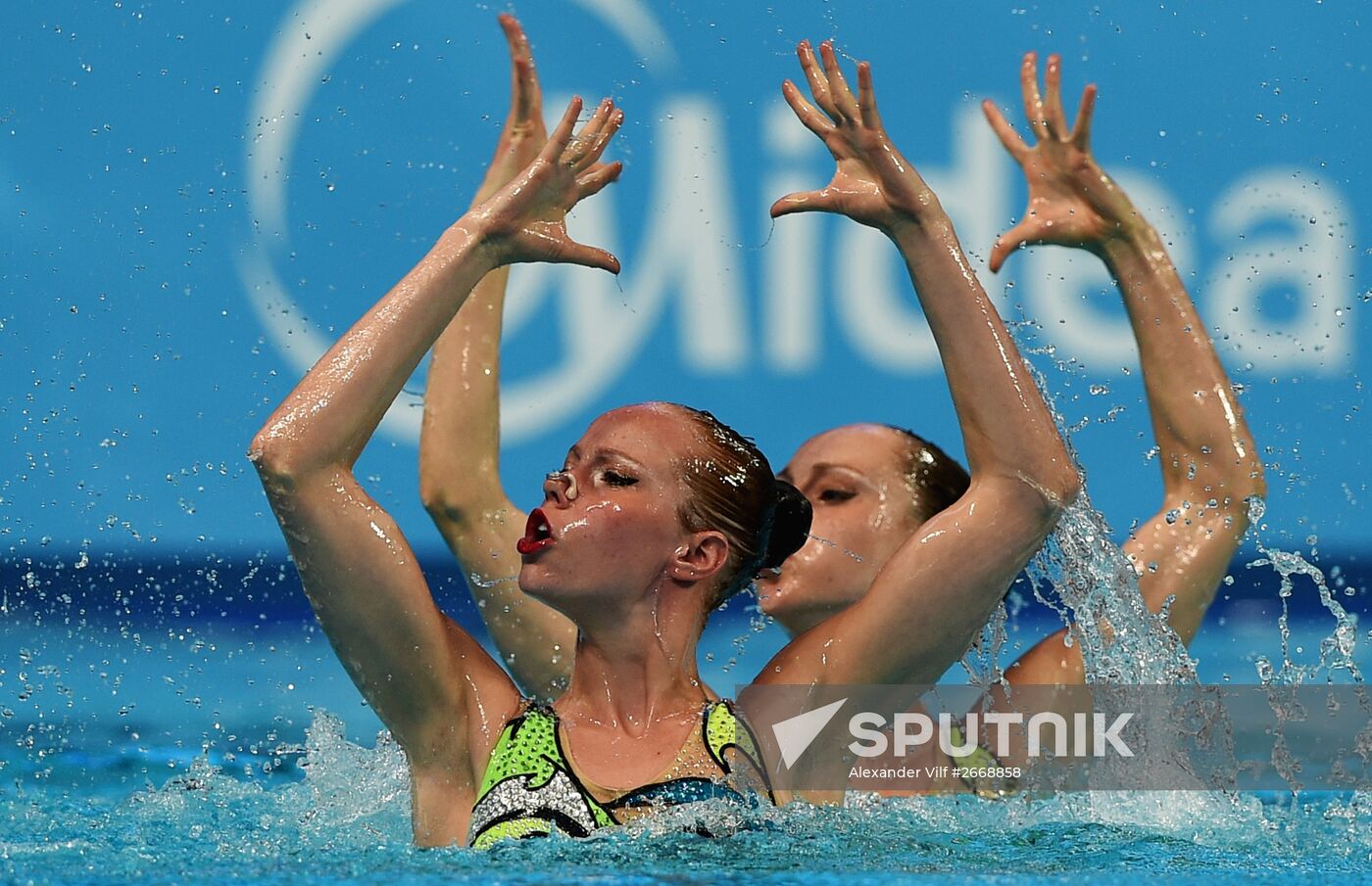 2015 FINA World Championships. Synchronized swimming. Women's duet final