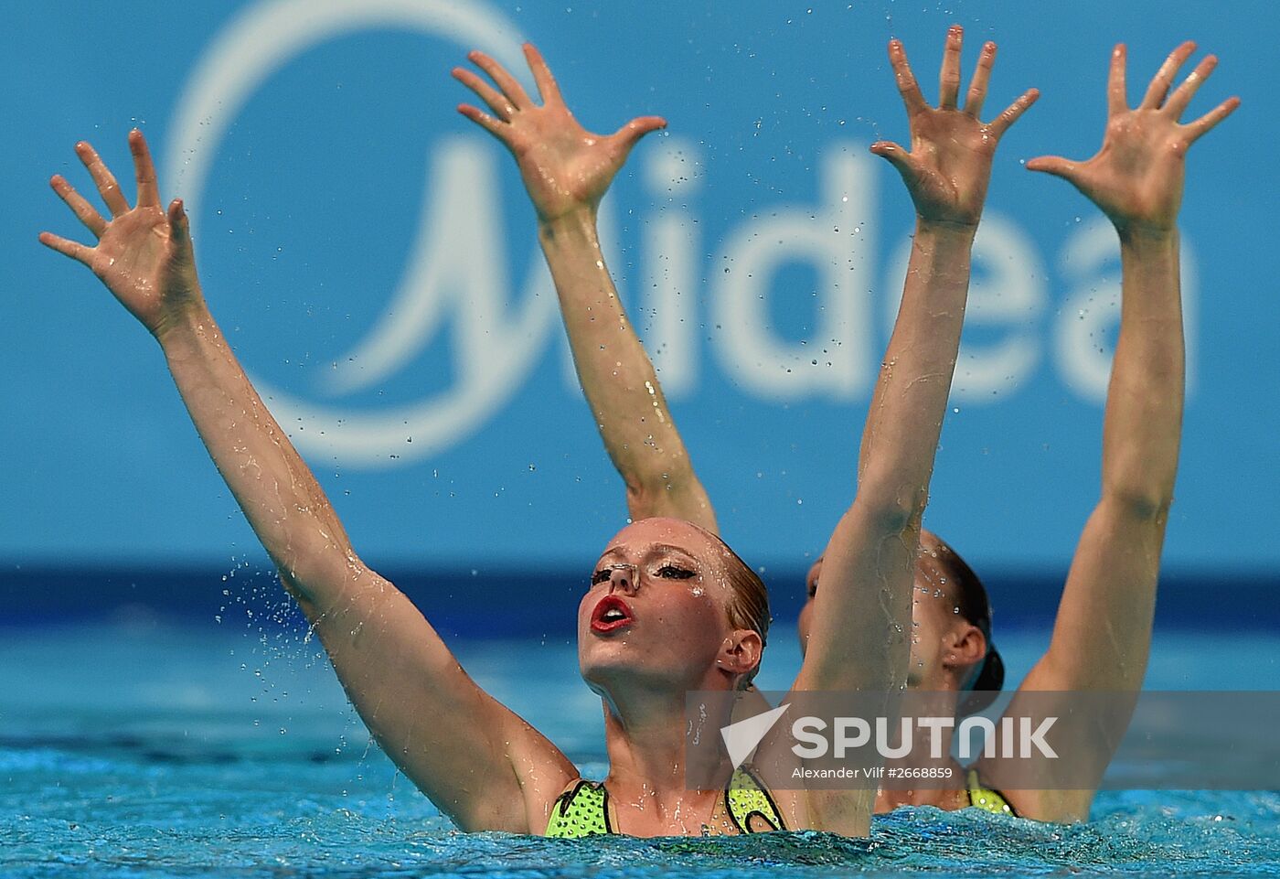 2015 FINA World Championships. Synchronized swimming. Women's duet final