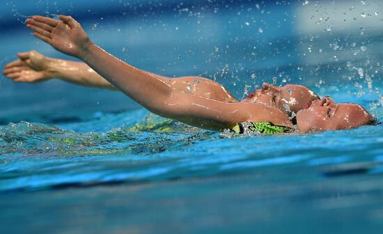 2015 FINA World Championships. Synchronized swimming. Women's duet final