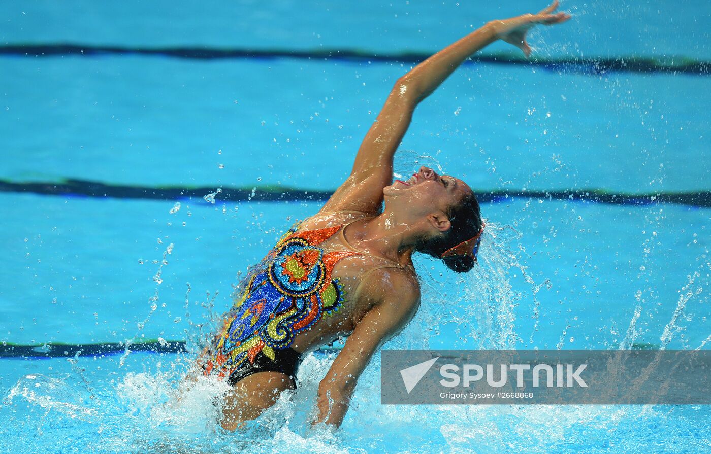 2015 FINA World Championships. Synchronized swimming. Women's duet final