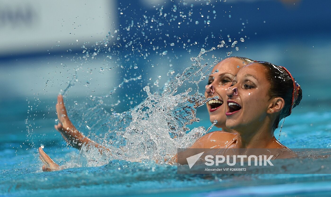 2015 FINA World Championships. Synchronized swimming. Women's duet final