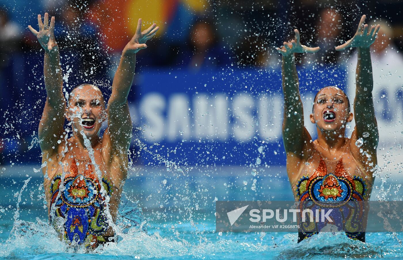 2015 FINA World Championships. Synchronized swimming. Women's duet final