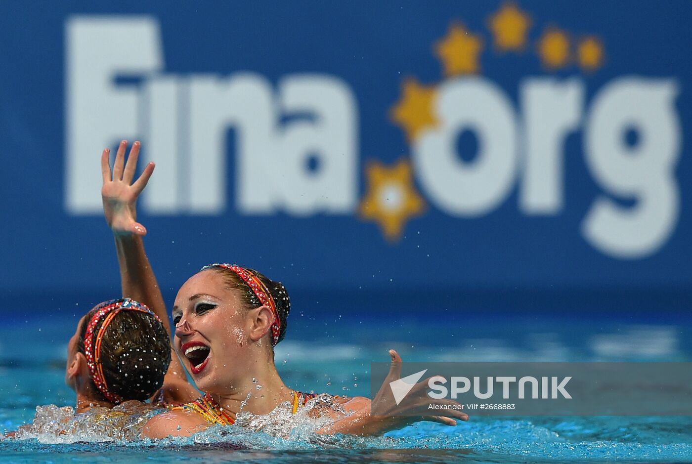 2015 FINA World Championships. Synchronized swimming. Women's duet final