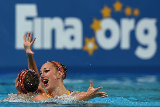 2015 FINA World Championships. Synchronized swimming. Women's duet final