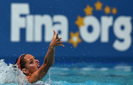 2015 FINA World Championships. Synchronized swimming. Women's duet final