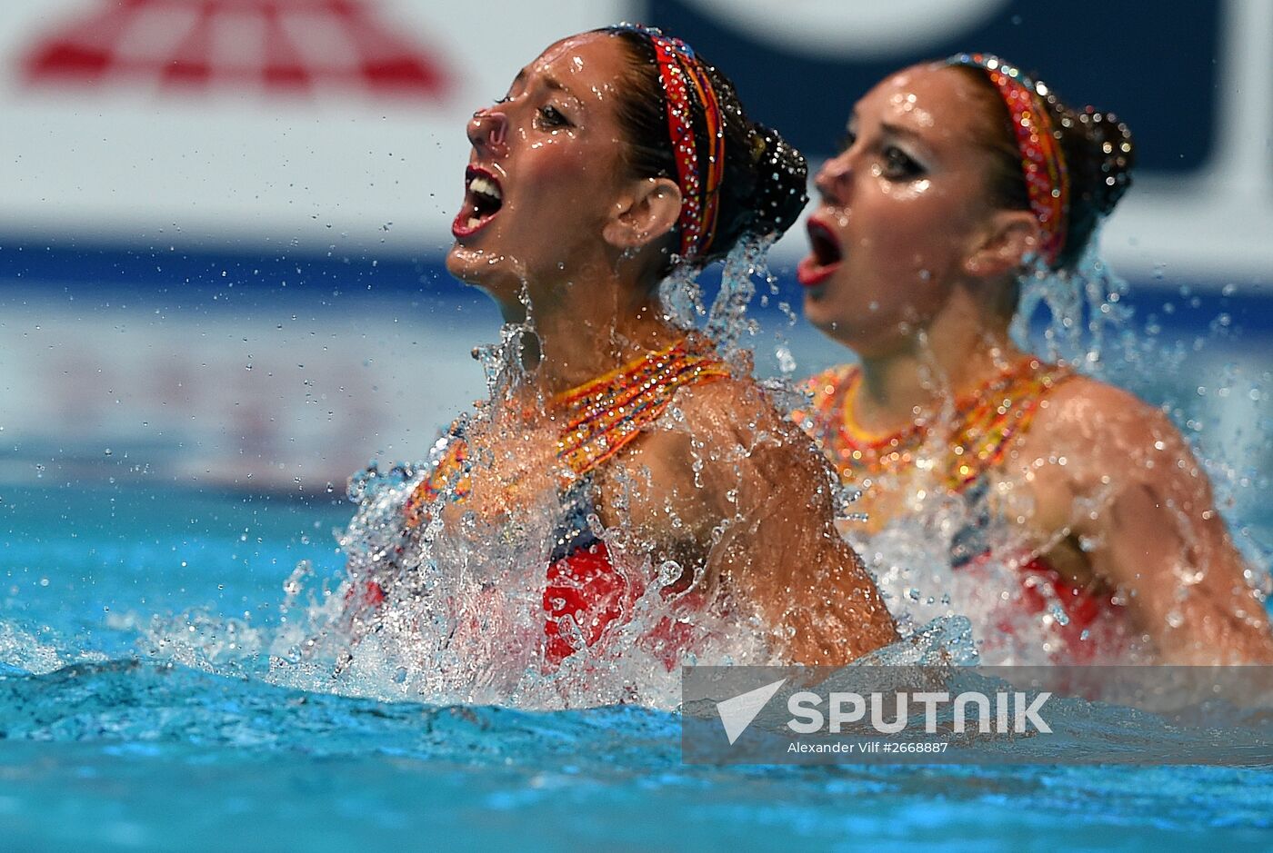 2015 FINA World Championships. Synchronized swimming. Women's duet final