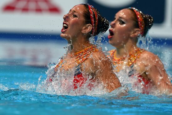 2015 FINA World Championships. Synchronized swimming. Women's duet final