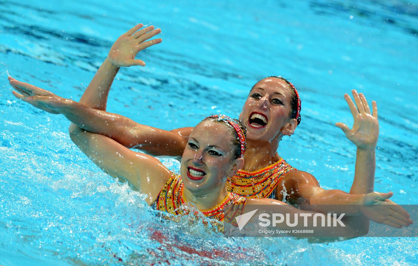 2015 FINA World Championships. Synchronized swimming. Women's duet final