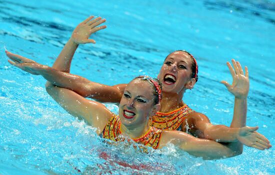 2015 FINA World Championships. Synchronized swimming. Women's duet final