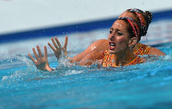 2015 FINA World Championships. Synchronized swimming. Women's duet final
