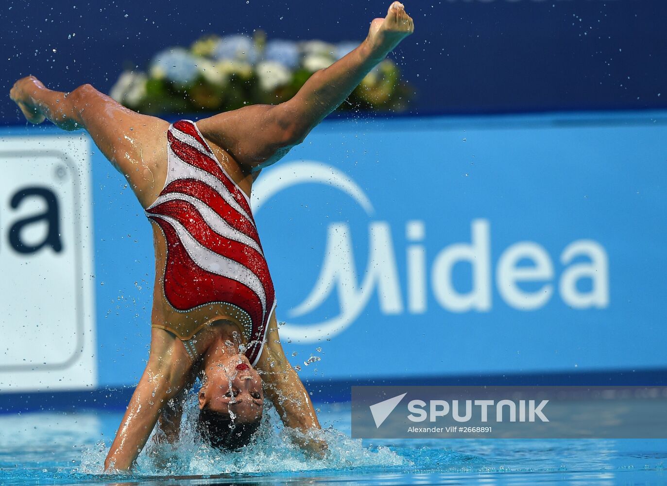 2015 FINA World Championships. Synchronized swimming. Women's duet final