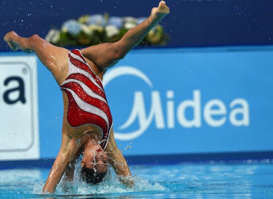 2015 FINA World Championships. Synchronized swimming. Women's duet final