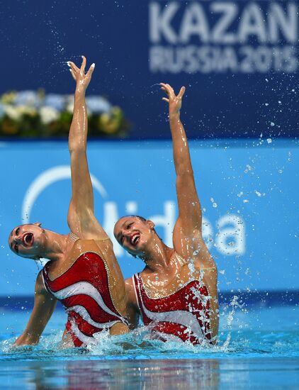 2015 FINA World Championships. Synchronized swimming. Women's duet final