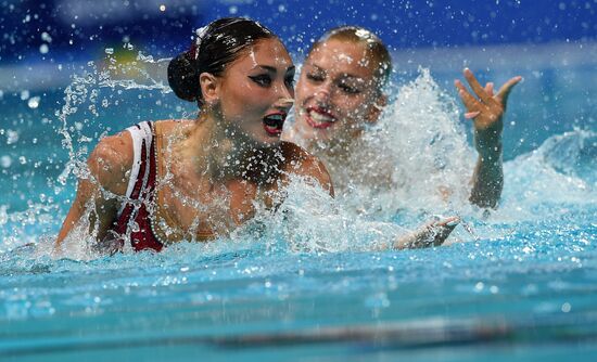 2015 FINA World Championships. Synchronized swimming. Women's duet final
