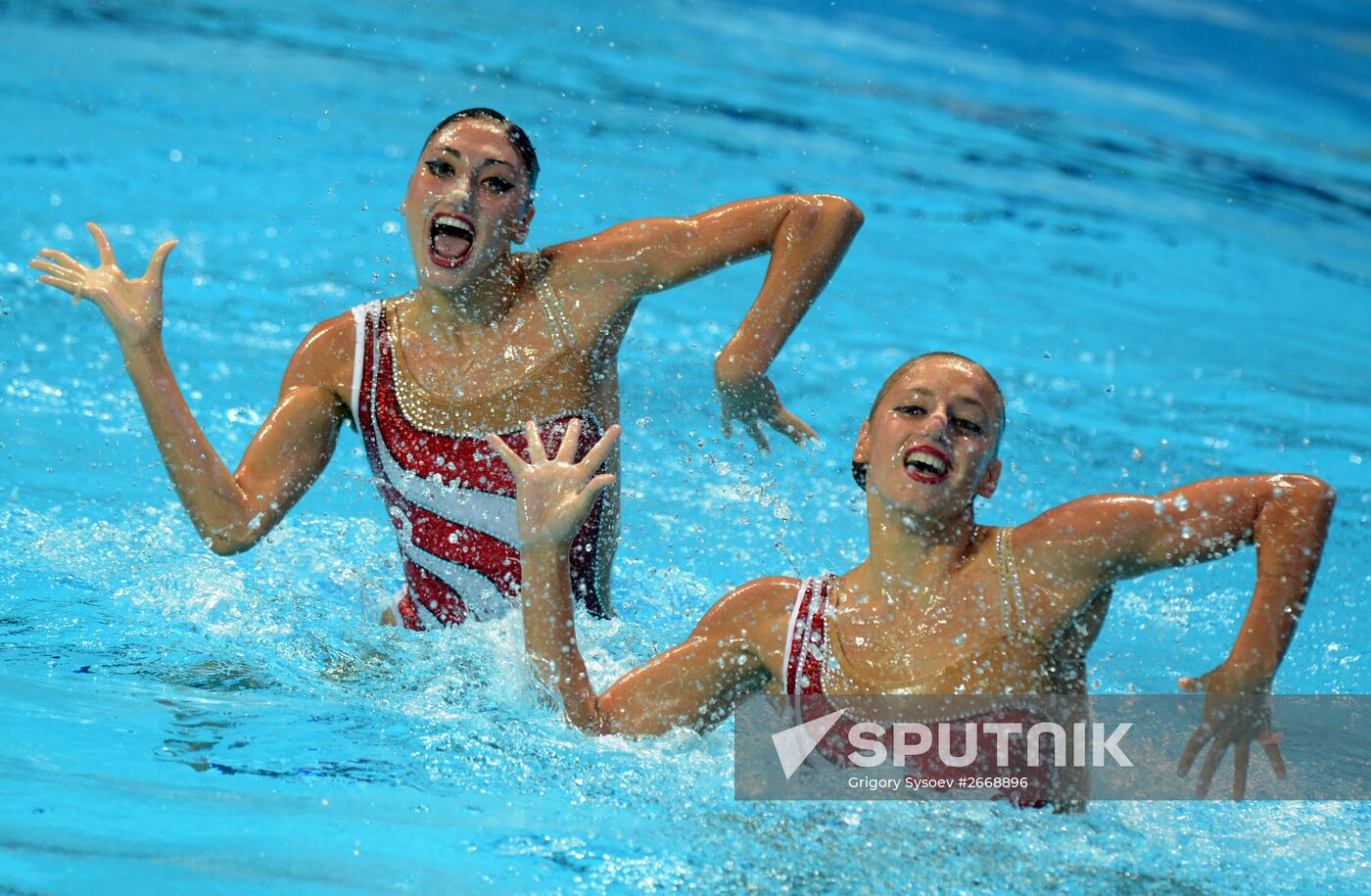 2015 FINA World Championships. Synchronized swimming. Women's duet final