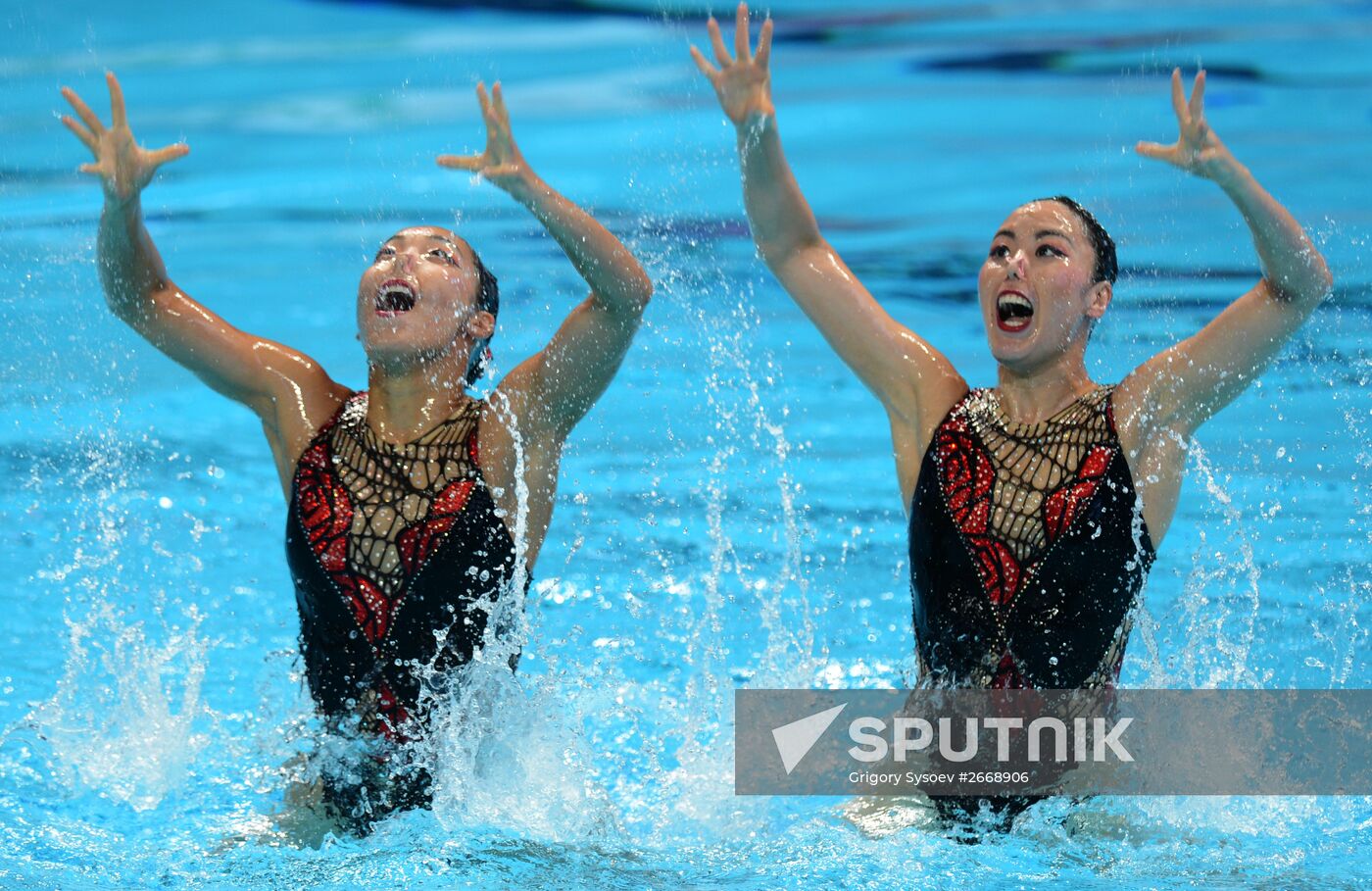 2015 FINA World Championships. Synchronized swimming. Women's duet final
