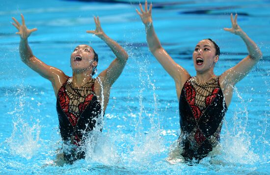 2015 FINA World Championships. Synchronized swimming. Women's duet final