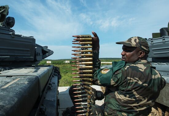 Training sessions during International Army Games-2015