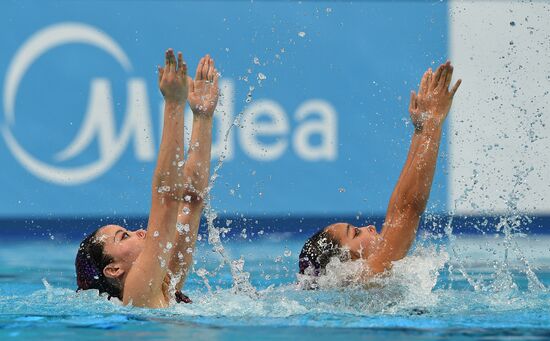 2015 FINA World Championships. Synchronized swimming. Women's duet final