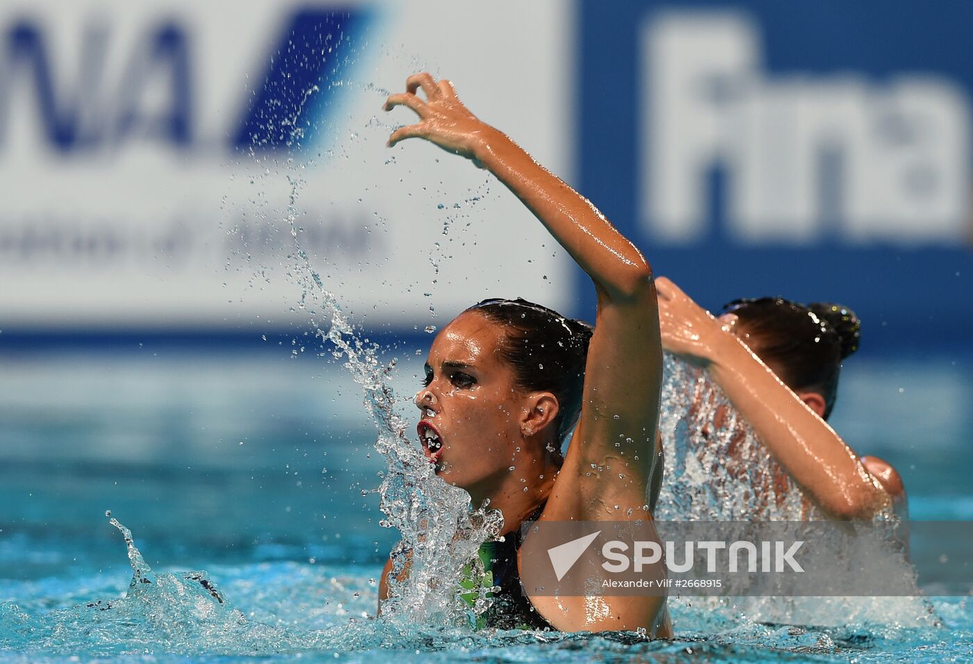 2015 FINA World Championships. Synchronized swimming. Women's duet final