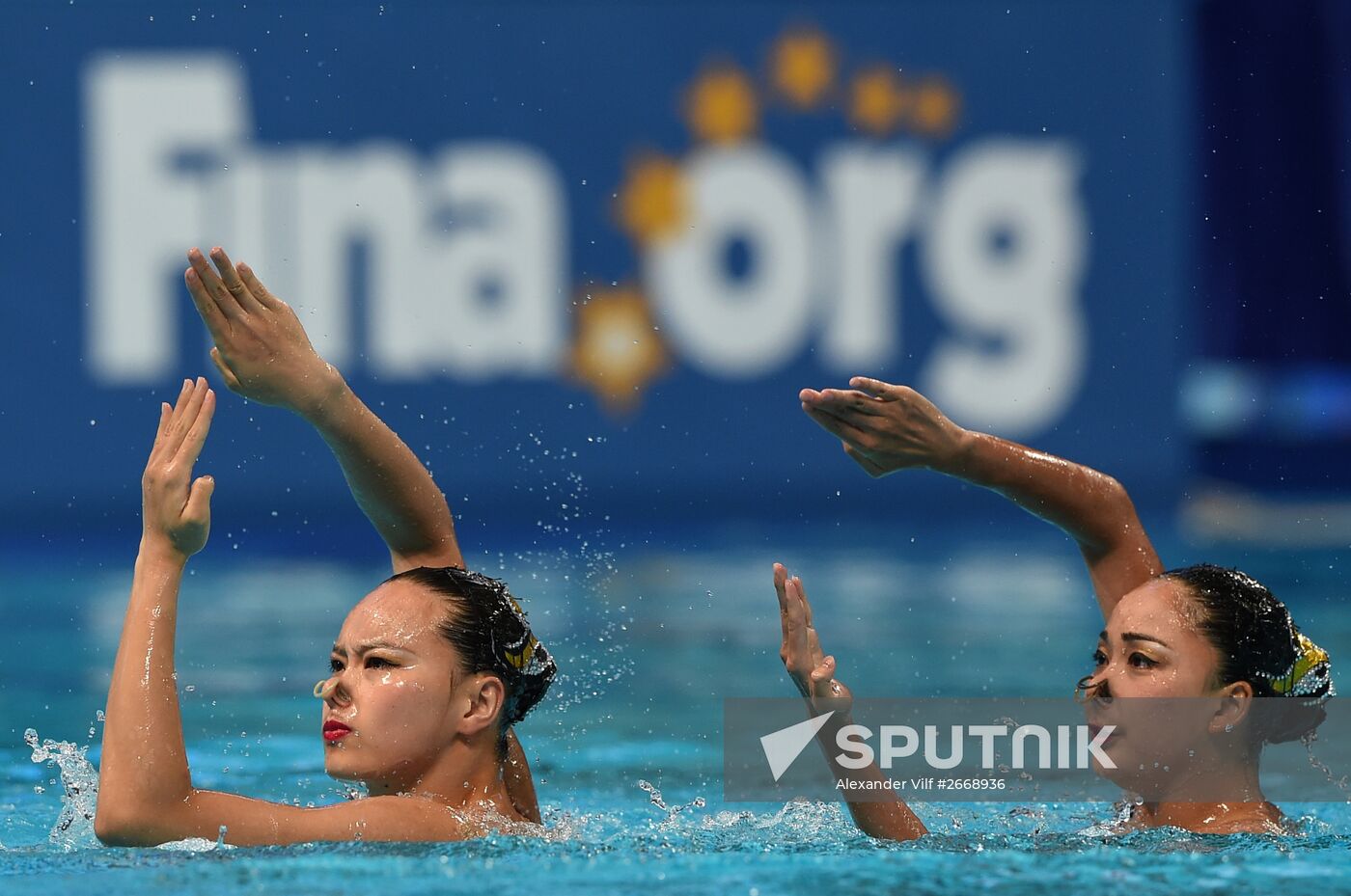 2015 FINA World Championships. Synchronized swimming. Women's duet final