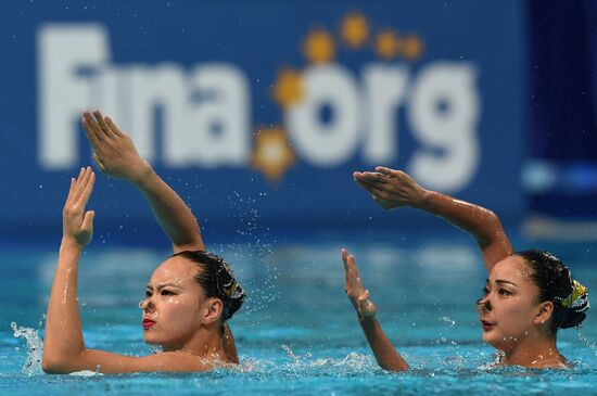 2015 FINA World Championships. Synchronized swimming. Women's duet final