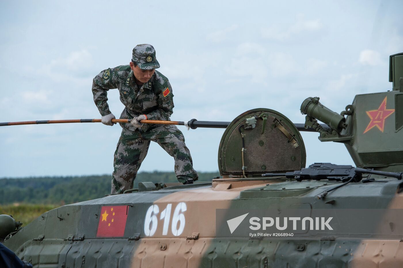 Training sessions during International Army Games-2015
