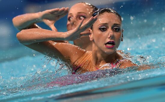 2015 FINA World Championships. Synchronized swimming. Women's duet final