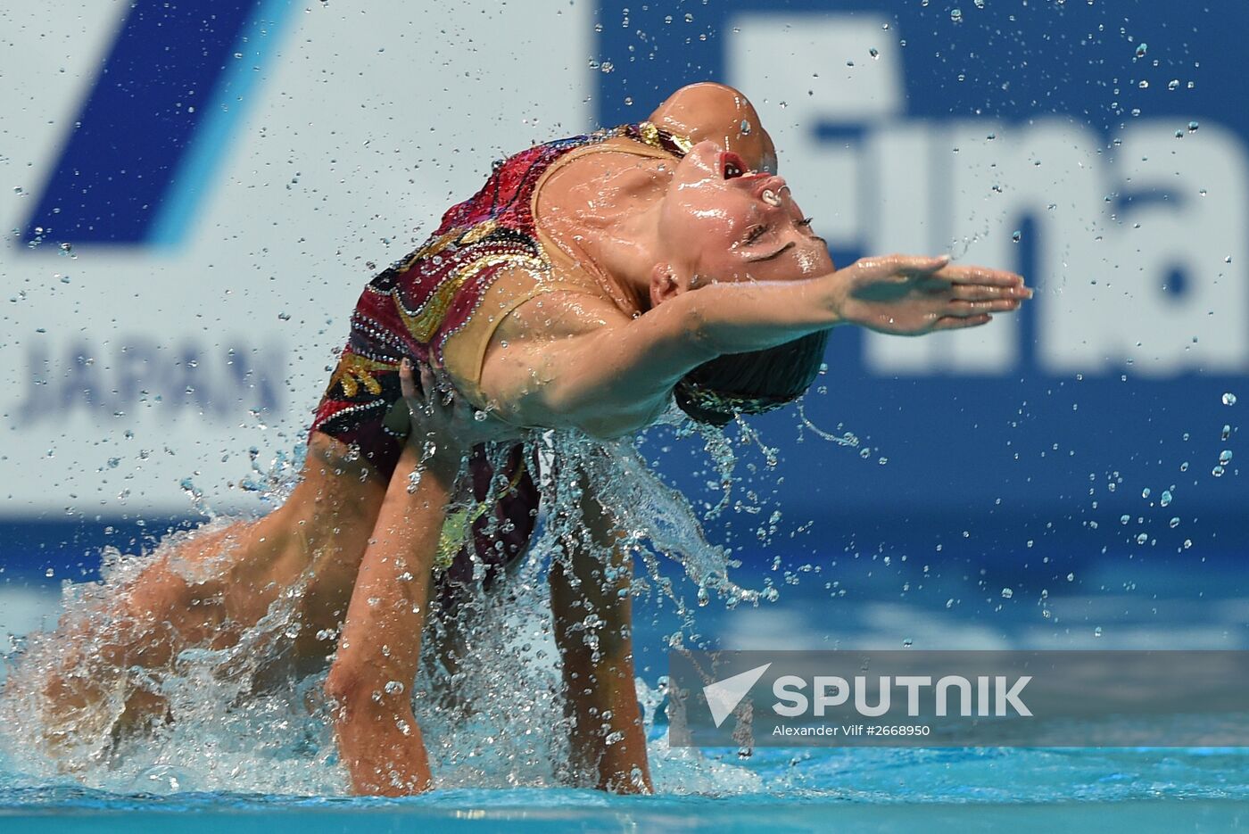 2015 FINA World Championships. Synchronized swimming. Women's duet final
