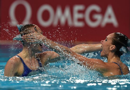 2015 FINA World Championships. Synchronized swimming. Women's duet final