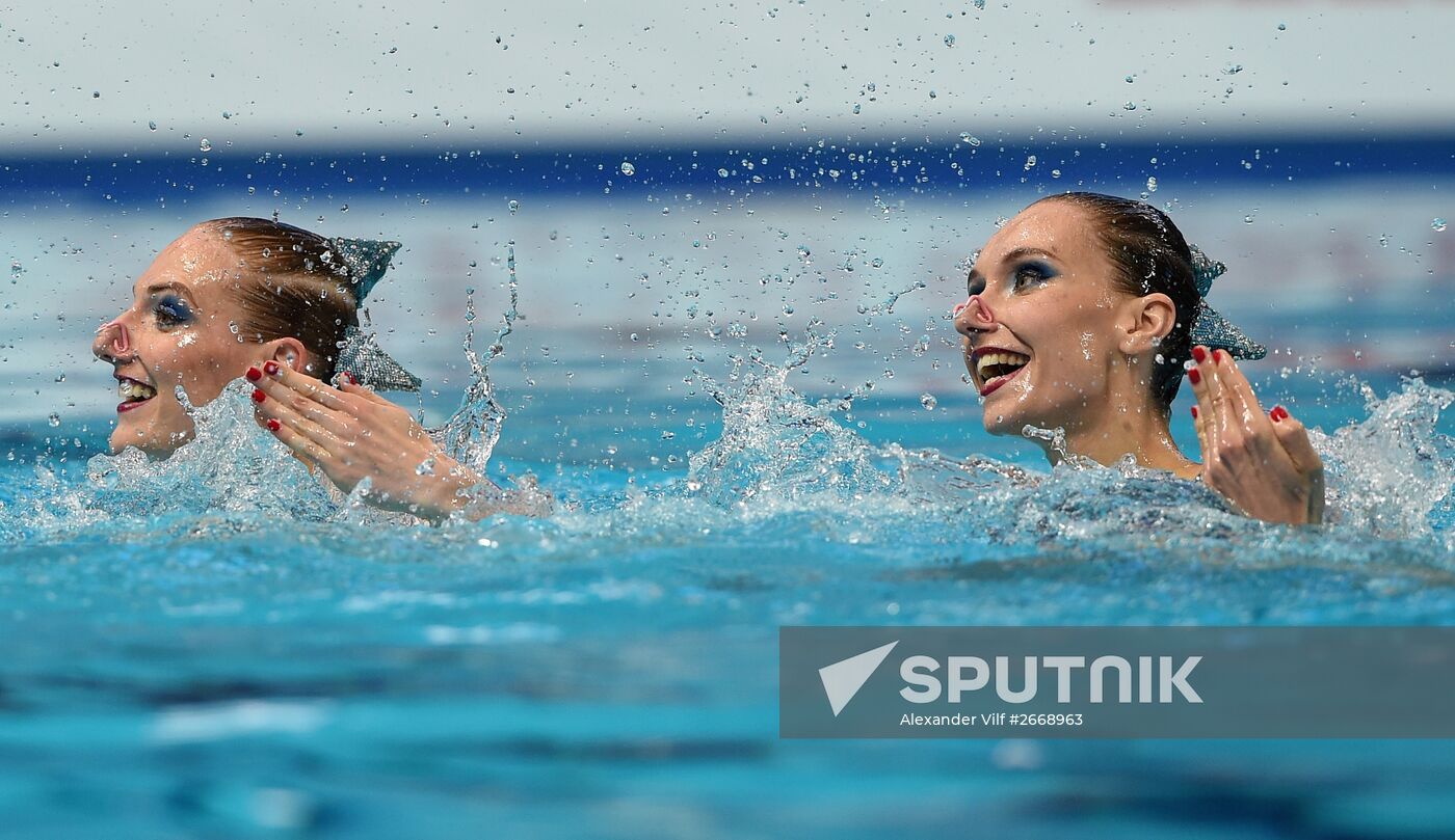 2015 FINA World Championships. Synchronized swimming. Women's duet final
