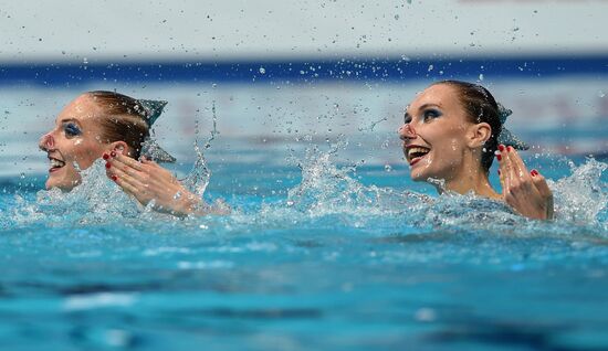 2015 FINA World Championships. Synchronized swimming. Women's duet final