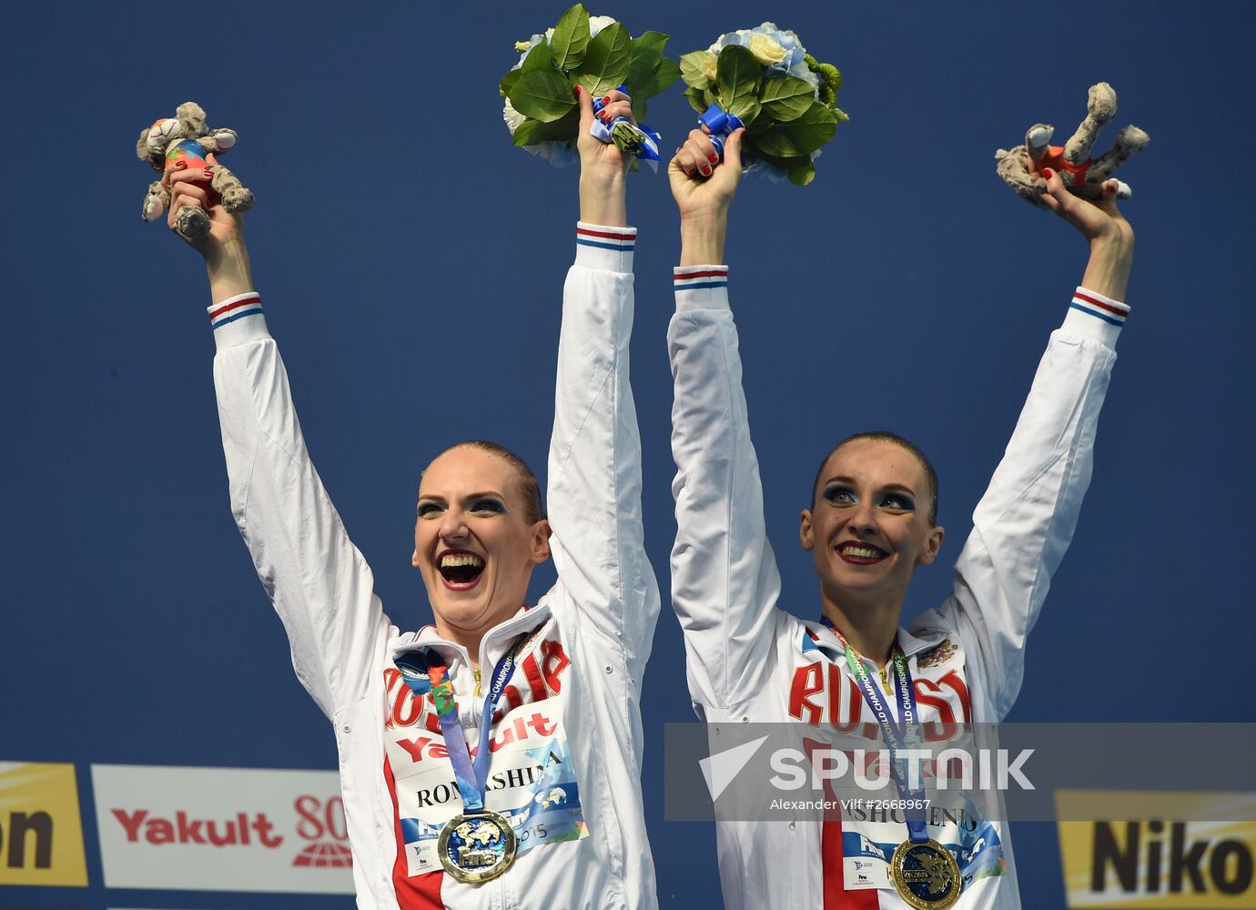 2015 FINA World Championships. Synchronized swimming. Women's duet final